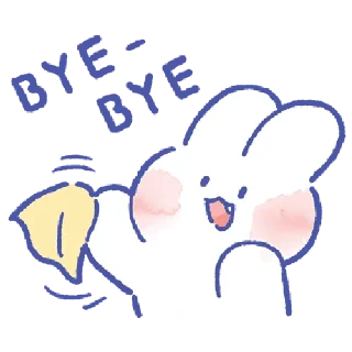 🐰 emoji @Tikelin Lovely MongMong Telegram sticker 17 of 120
