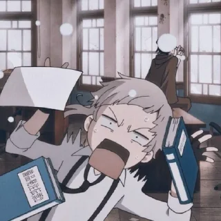 🍥 emoji atsushi nakajima ; @diarygeo Telegram sticker 12 of 25
