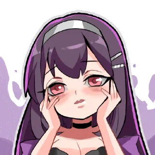 😍 emoji 雀魂 Majsoul Telegram sticker 17 of 117
