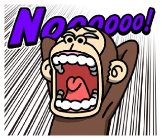 😩 emoji Crazy Funky Monkey5 @bistic Telegram sticker 16 of 40