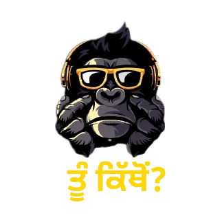 👓 emoji Funky monkey Telegram sticker 10 of 20