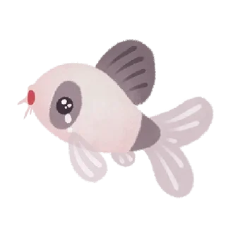 😢 emoji @Tikelin Happy Tropical Fish Telegram sticker 19 of 80