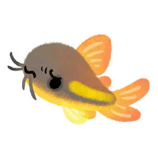 😡 emoji @Tikelin Happy Tropical Fish Telegram sticker 15 of 80