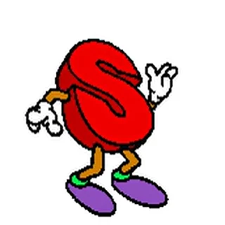 🙂 emoji Dancing Letters Telegram sticker 19 of 27