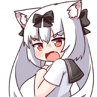 🎭 emoji 雪风 @zhaxia_cn Telegram sticker 24 of 120