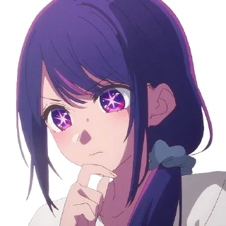 ✨ emoji Oshi No Ko. @Anime_Sticker_noob Telegram sticker 12 of 89