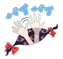 👋 emoji Touhou Project Telegram sticker 20 of 80