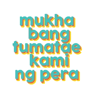 Sticker from i think therefore i'm not