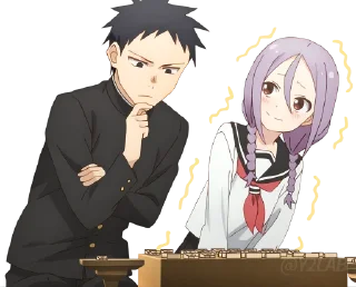 🤔 emoji Soredemo Ayumu wa Yosetekuru @Y2LAB Telegram sticker 15 of 32