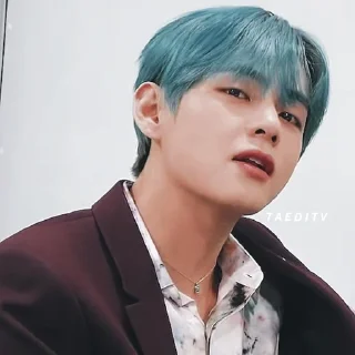 🦅 emoji @BIOVANTAE As Taehyung Telegram sticker 18 of 50