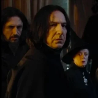 🧹 emoji Serious Snape Telegram sticker 14 of 32
