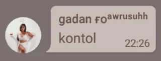 💋 emoji gadan bersabda Telegram sticker 5 of 10