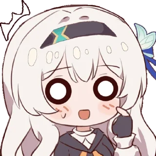 ❤️ emoji 流萤 Telegram sticker 7 of 16