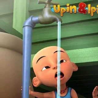 👥 emoji Upin Ipin sungkem @foolssticker Telegram sticker 9 of 120