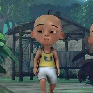 👥 emoji Upin Ipin sungkem @foolssticker Telegram sticker 24 of 120