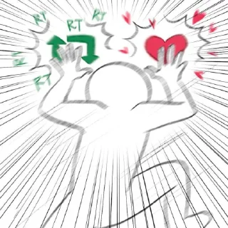 😍 emoji ᥀𖦹 ੈhumor twt by @stickernct ୭̥ ！៹𖤐 Telegram sticker 21 of 106