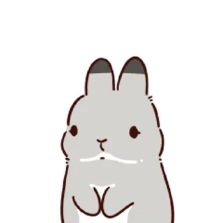 🐰 emoji 野川 Telegram sticker 19 of 111