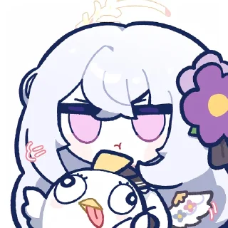 💖 emoji 💖白洲アズサ💝  @DimensionID Telegram sticker 14 of 50