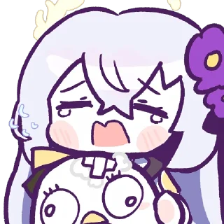 💖 emoji 💖白洲アズサ💝  @DimensionID Telegram sticker 11 of 50