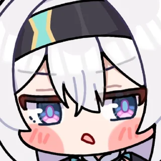 😕 emoji 流萤 @DimensionID Telegram sticker 6 of 46