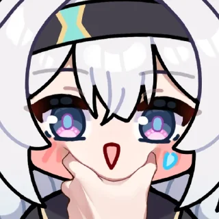 😃 emoji 流萤 @DimensionID Telegram sticker 20 of 46