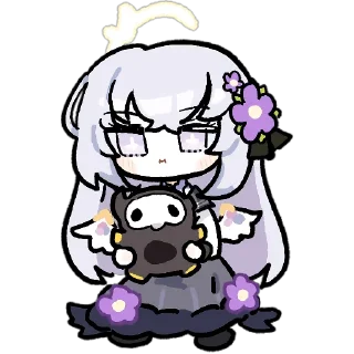 💖 emoji 💖白洲アズサ💝  @DimensionID Telegram sticker 18 of 50