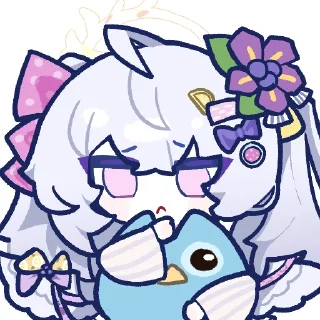 💖 emoji 💖白洲アズサ💝  @DimensionID Telegram sticker 2 of 50