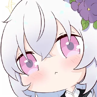 💖 emoji 💖白洲アズサ💝  @DimensionID Telegram sticker 23 of 50