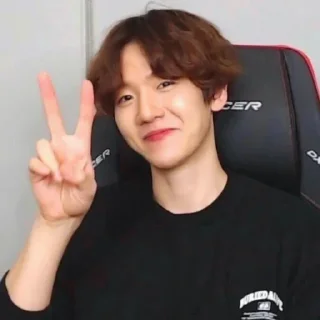 ✌️ emoji @Baekkie digidaw aweu Telegram sticker 15 of 116