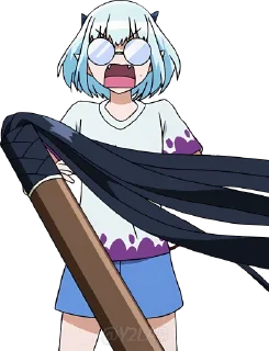 😨 emoji Mairimashita! Iruma-kun 3 @Y2LAB Telegram sticker 23 of 54