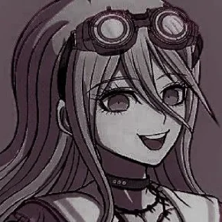 🎲 emoji miu iruma ; @yourtikel Telegram sticker 6 of 25
