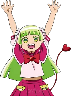 🙌 emoji Mairimashita! Iruma-kun 3 @Y2LAB Telegram sticker 10 of 54
