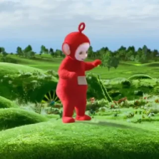 Sticker from Teletubbies@FUJIAN_GALA