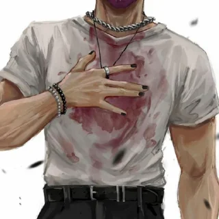 💦 emoji Corpse Husband @chwehansolvernon Telegram sticker 7 of 26
