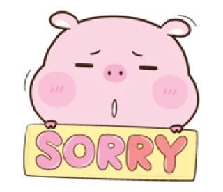 😔 emoji love piggy | @cutestickers4you Telegram sticker 13 of 40