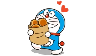 😋 emoji Doraemon Telegram sticker 18 of 38