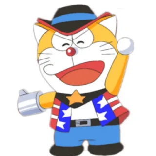 🥳 emoji Doraemon Telegram sticker 12 of 38
