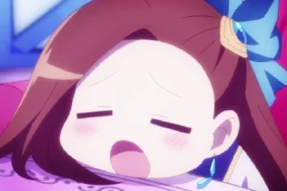 😌 emoji 3's animemes Telegram sticker 18 of 45