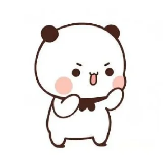 Sticker from @stikerpandagemay