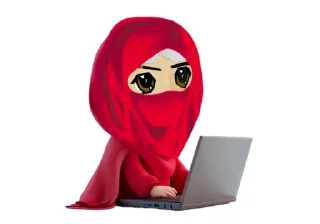 🌟 emoji niqabworld Telegram sticker 10 of 96