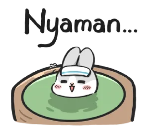 😖 emoji @waesticker Machiko Rabbit: Too Cute Telegram sticker 12 of 24