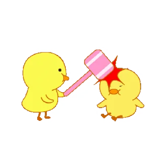 🐥 emoji @xxyuji || Cute Duck Telegram sticker 10 of 24