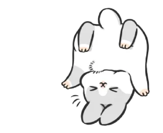 😣 emoji @waesticker Machiko Rabbit: Too Cute Telegram sticker 16 of 24