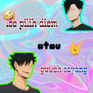 🏐 emoji Anime meme @QUlNX Telegram sticker 12 of 66