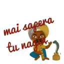 Sticker from Hindi area