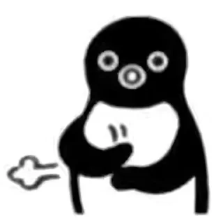 😯 emoji Penguin Telegram sticker 11 of 52