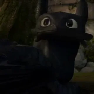 😐 emoji Toothless Telegram sticker 5 of 44