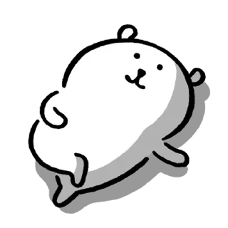 😶 emoji Joke bear 3 Telegram sticker 19 of 24