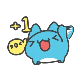 😆 emoji Capoo的日常 Telegram sticker 5 of 54