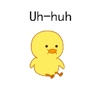 🐥 emoji Cute Duck || @LeninSticker Telegram sticker 17 of 24